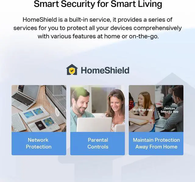 Alt view image 5 of 6 - TP-Link Deco BE33000 Quad-Band WiFi 7 Mesh System (Deco BE95) for Whole Home Coverage up to 7800 Sq.Ft with AI-Driven Smart Antennas, 10G Multi-Gig Ethernet ports, Replaces Router and Extender(2-pack)