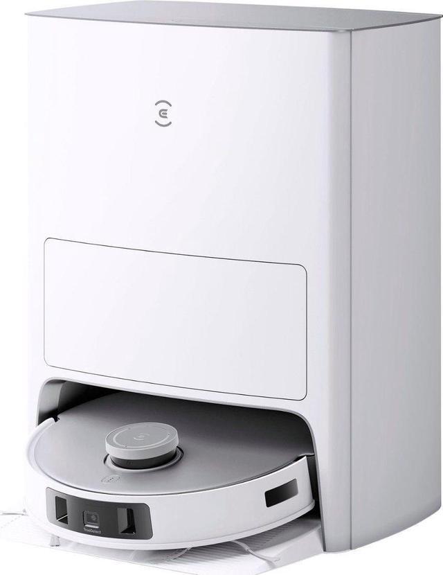 Alt view image 2 of 4 - ECOVACS Robotics - DEEBOT T20 OMNI Wi-Fi Connected Robot Vacuum & Mop with Self Washing Auto Empty Station - WHITE