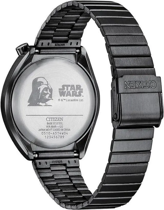 Alt view image 3 of 6 - Citizen Quartz Star Wars Men's Watch, Stainless Steel
AN3669-52E