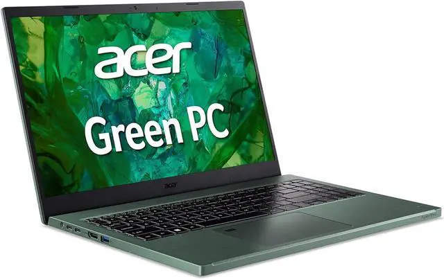 Main image of Acer Aspire Vero AV15-53P-77V9 Intel Evo Green PC | 15.6" FHD IPS 100% sRGB Display | Intel Core i7-1355U | Intel Iris Xe Graphics | 16GB LPDDR5 | 512GB Gen 4 SSD | Killer Wi-Fi 6E | PCR Materials