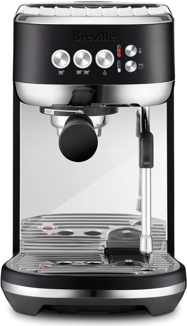 Breville Bambino Plus Espresso Machine 64 fluid ounces Black Truffle Newegg