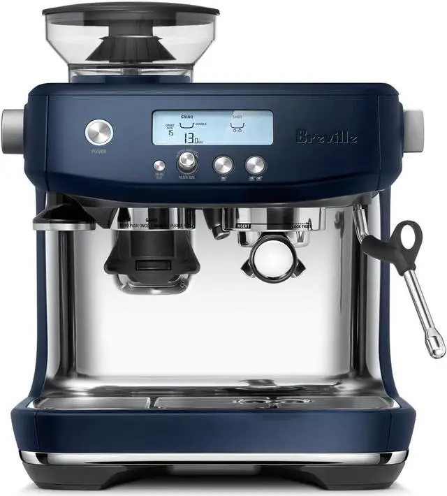 Main image of Breville Barista Pro Espresso Machine, Damson Blue, Large BES878DBL1BUS1