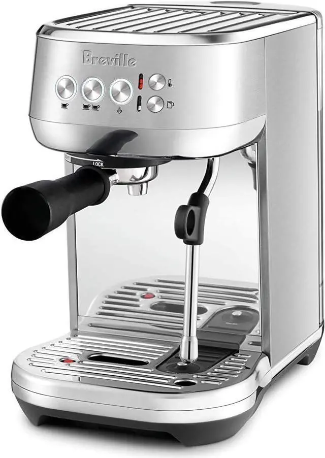 Alt view image 4 of 4 - Breville Bambino Plus Espresso Machine,64 Fluid Ounces, Brushed Stainless Steel, BES500BSS