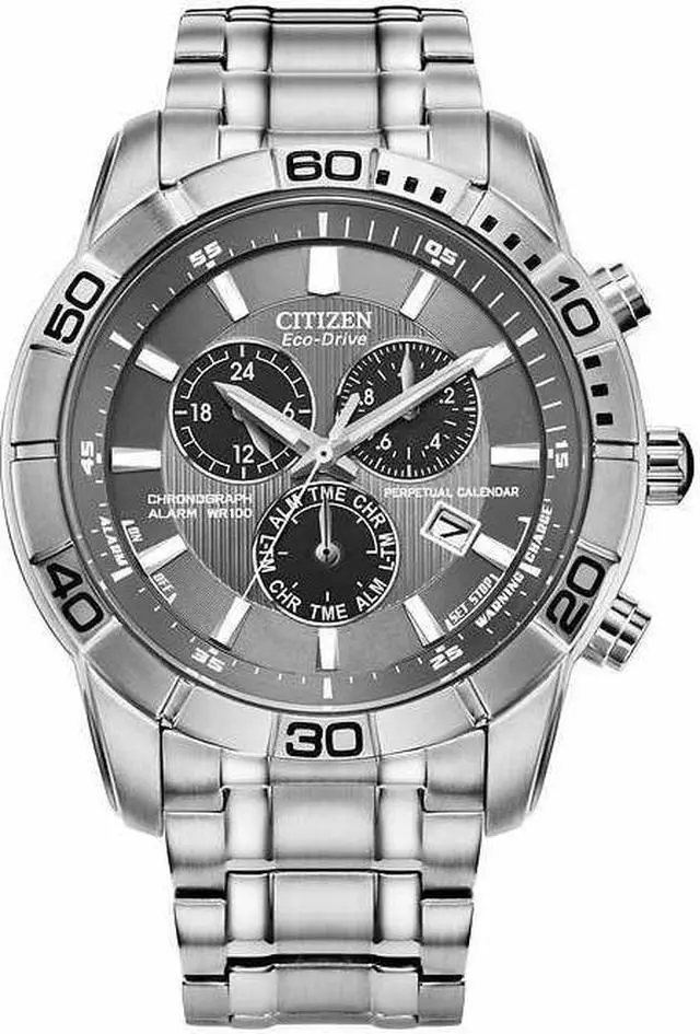 Main image of Citizen Eco-Drive Brycen Chronograph Stainless Steel Men's Watch BL5450-54H