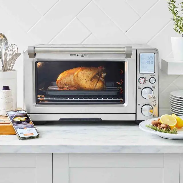 Alt view image 3 of 3 - Breville Joule Smart Oven Air Fryer Pro BOV950BSS, Brushed Stainless Steel