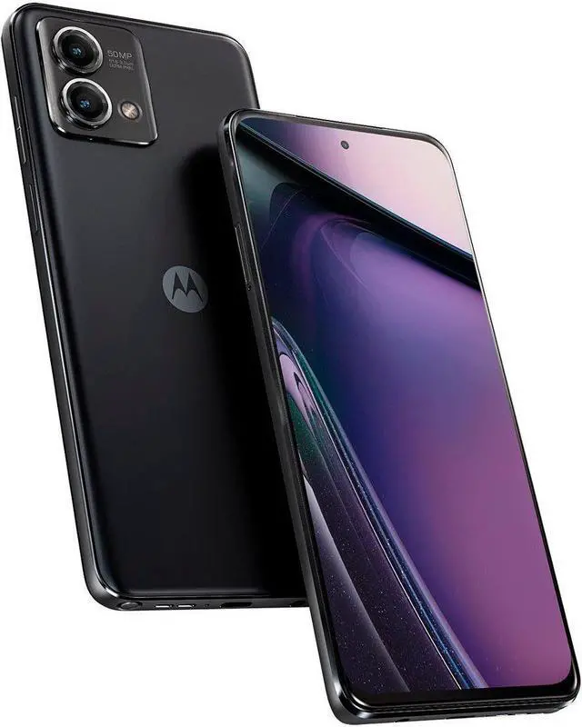 Alt view image 4 of 4 - Motorola - moto g stylus 5G 2023 256GB (Unlocked) - Cosmic Black