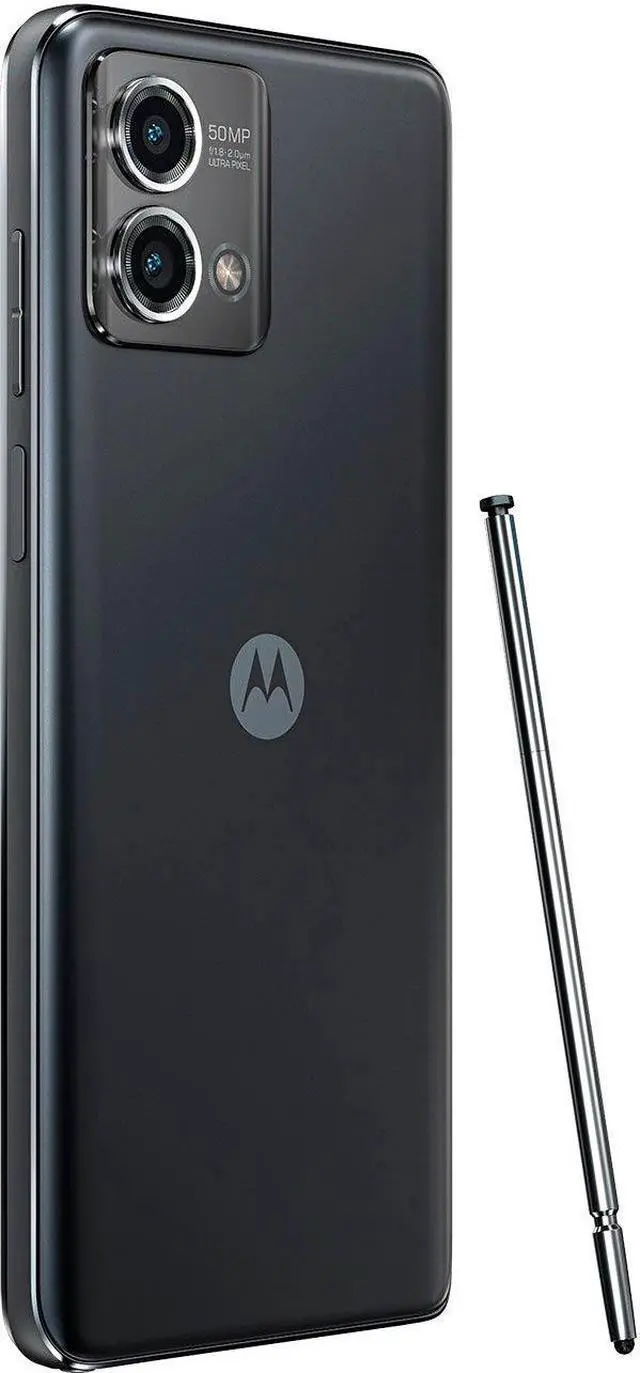 Alt view image 3 of 4 - Motorola - moto g stylus 5G 2023 256GB (Unlocked) - Cosmic Black