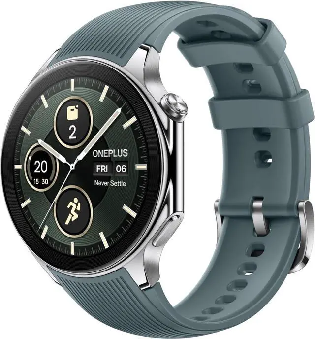 Alt view image 2 of 3 - ONEPLUS Watch 2, 32GB, 100-Hour Battery, Health & Fitness Tracking, Sapphire Crystal Design, Dual-Engine, Wear OS by Google
