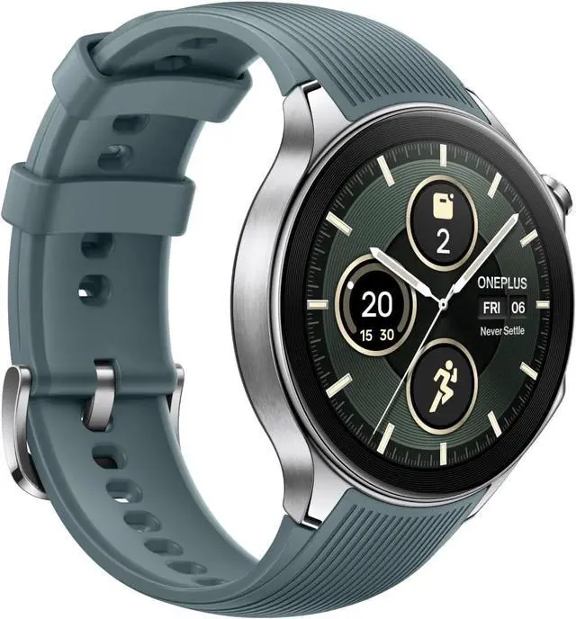 Alt view image 3 of 3 - ONEPLUS Watch 2, 32GB, 100-Hour Battery, Health & Fitness Tracking, Sapphire Crystal Design, Dual-Engine, Wear OS by Google