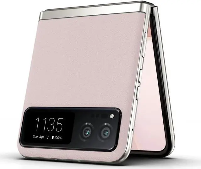 Alt view image 5 of 7 - Motorola razr | 2023 | Unlocked | Made for US 8/128 | 32MP Camera | Cherry Blossom, 73.95 x 170.82 x 7.35mm Smart Cell Phone Smartphone