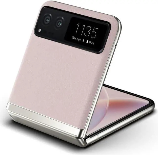 Alt view image 4 of 7 - Motorola razr | 2023 | Unlocked | Made for US 8/128 | 32MP Camera | Cherry Blossom, 73.95 x 170.82 x 7.35mm Smart Cell Phone Smartphone