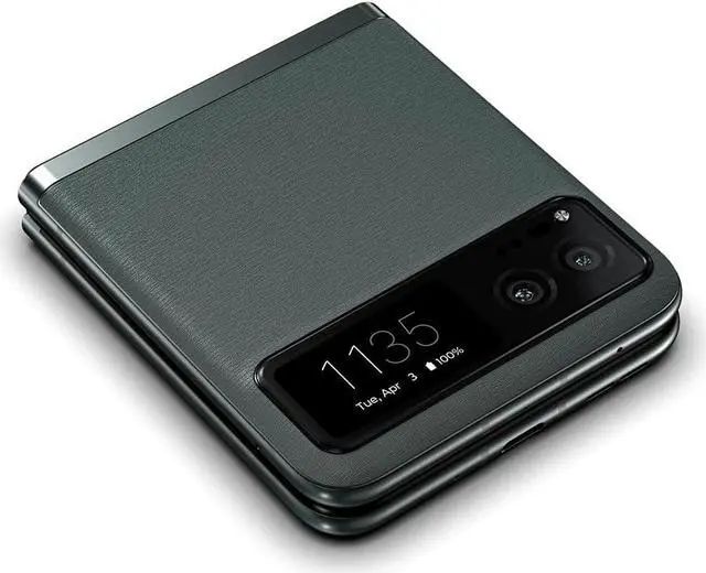 Alt view image 5 of 7 - Motorola razr | 2023 | Unlocked | Made for US 8/128 | 32MP Camera | Sage Green, 73.95 x 170.82 x 7.35mm