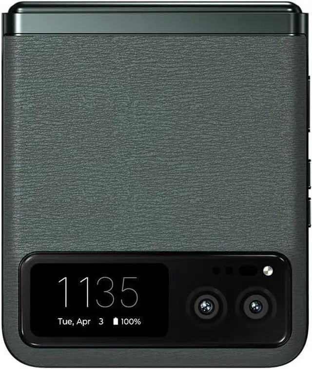 Alt view image 6 of 7 - Motorola razr | 2023 | Unlocked | Made for US 8/128 | 32MP Camera | Sage Green, 73.95 x 170.82 x 7.35mm