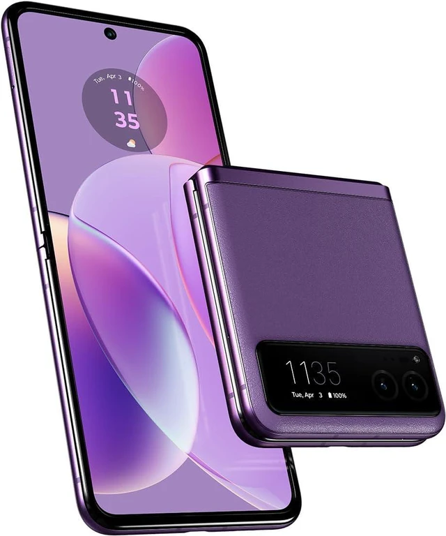 Main image of Motorola razr | 2023 | Unlocked | Made for US 8/128 | 32MP Camera | Summer Lilac, 73.95 x 170.82 x 7.35mm