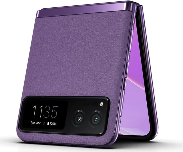 Alt view image 2 of 6 - Motorola razr | 2023 | Unlocked | Made for US 8/128 | 32MP Camera | Summer Lilac, 73.95 x 170.82 x 7.35mm