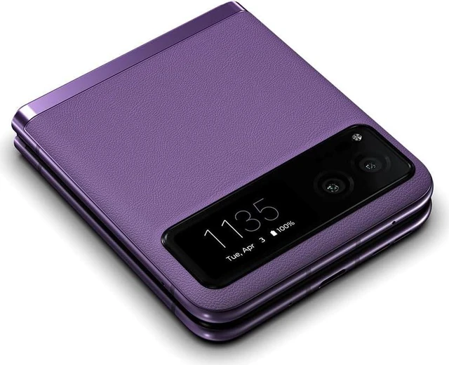 Alt view image 3 of 6 - Motorola razr | 2023 | Unlocked | Made for US 8/128 | 32MP Camera | Summer Lilac, 73.95 x 170.82 x 7.35mm