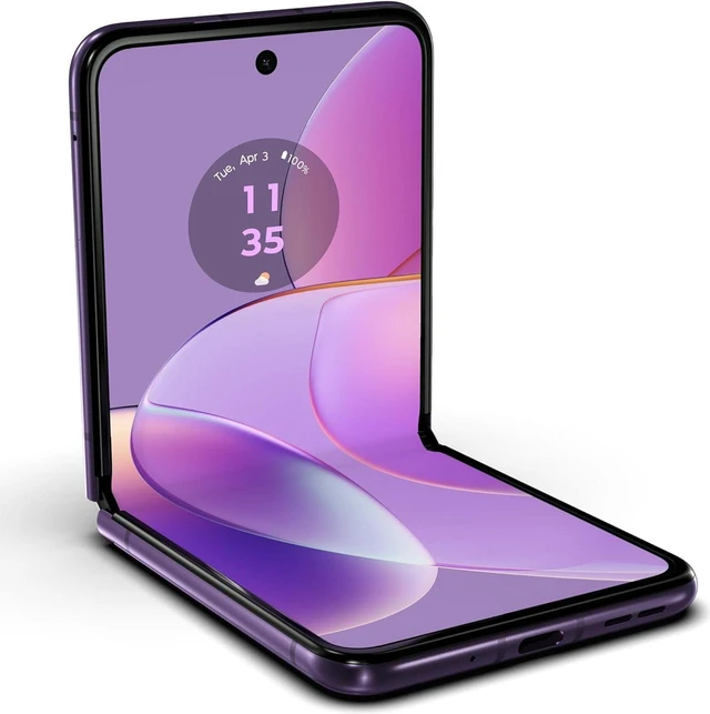Alt view image 6 of 6 - Motorola razr | 2023 | Unlocked | Made for US 8/128 | 32MP Camera | Summer Lilac, 73.95 x 170.82 x 7.35mm