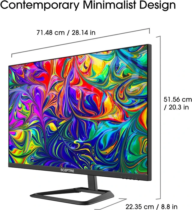 SCEPTRE 32-inch IPS 4K UHD 3840 x 2160 Monitor DisplayPort x2 HDMI x2 ...