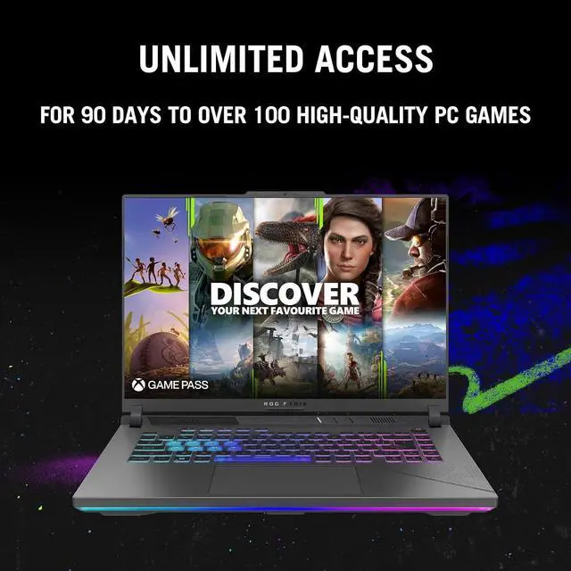 Alt view image 7 of 8 - ASUS ROG Strix G16 (2024) Gaming Laptop, 16 ROG Nebula Display 16:10 QHD 240Hz, NVIDIA® GeForce RTX 4070, Intel® Core i9-14900HX, 16GB DDR5-5600, 1TB PCIe Gen4 SSD, Wi-Fi 6E, Win 11, G614JIR-AS94