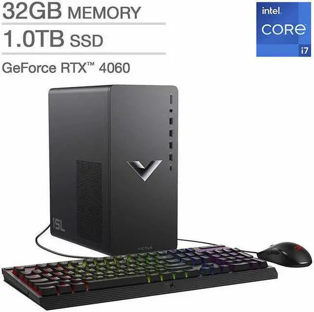 HP Victus Gaming Desktop 14th Gen Intel Core i7-14700F - GeForce