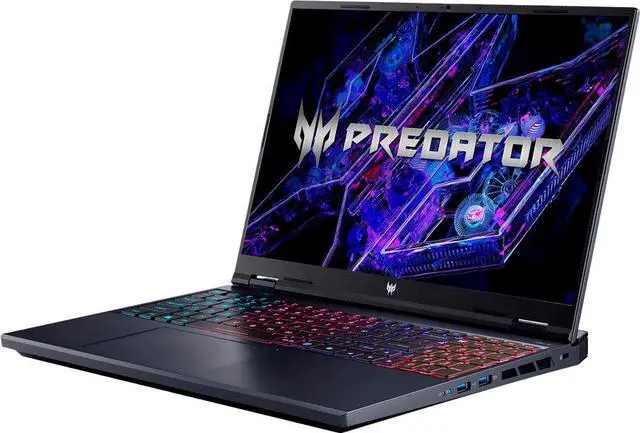 Alt view image 3 of 6 - Acer - Predator Helios Neo 16 WUXGA IPS Gaming Laptop- Intel Core i9-14900HX- NVIDIA GeForce RTX 4060-16GB DDR5-1TB SSD - Abyssal Black