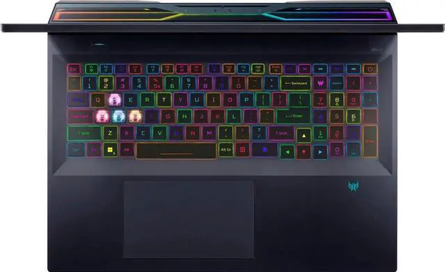 Alt view image 4 of 5 - Acer - Predator Helios 18 Gaming Laptop - 18" 2560 x 1600 IPS 240Hz  Intel i9-14900HX  GeForce RTX 4080 - 32GB DDR5  1TB SSD - Abyssal Black