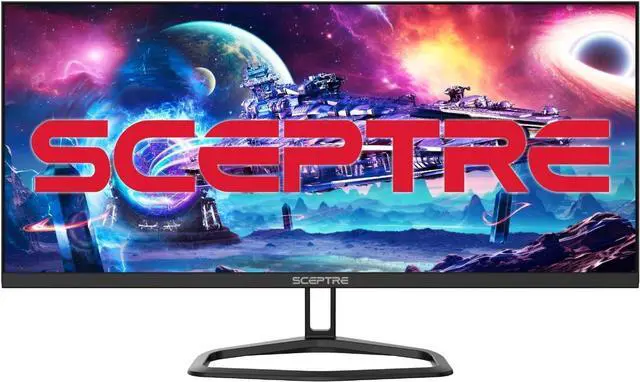 Main image of Sceptre 30-inch IPS Monitor 21:9 DisplayPort x2 up to 210Hz 1ms Ultra Wide/Slim Build-in Speakers, Machine Black 2024 (E305B-FU200T)