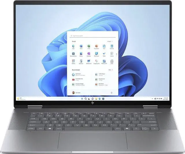 Main image of HP - Envy 2-in-1 16" Wide Ultra XGA Touch-Screen Laptop - AMD Ryzen 5 - 8GB Memory - 512GB SSD - Meteor Silver 16-ad0013dx Notebook