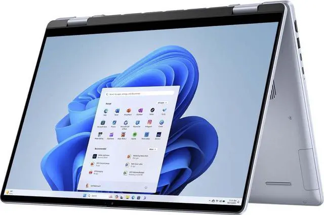 Alt view image 4 of 7 - Dell - Inspiron 16 2-in-1 Touch Laptop - Intel Core Ultra 7 Processor - 16GB Memory - 1TB SSD  Intel Arc Graphics - Ice Blue