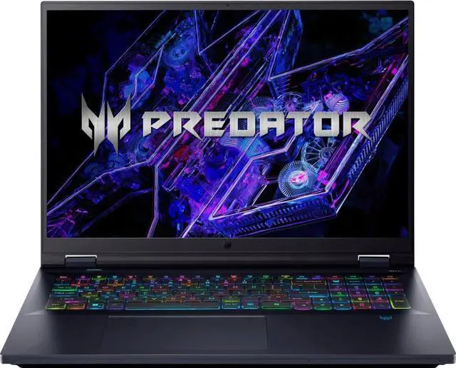 Main image of Acer - Predator Helios 18 Gaming Laptop - 18" 2560 x 1600 IPS 240Hz  Intel i9-14900HX  GeForce RTX 4090 - 32GB DDR5  1TB SSD - Abyssal Black
