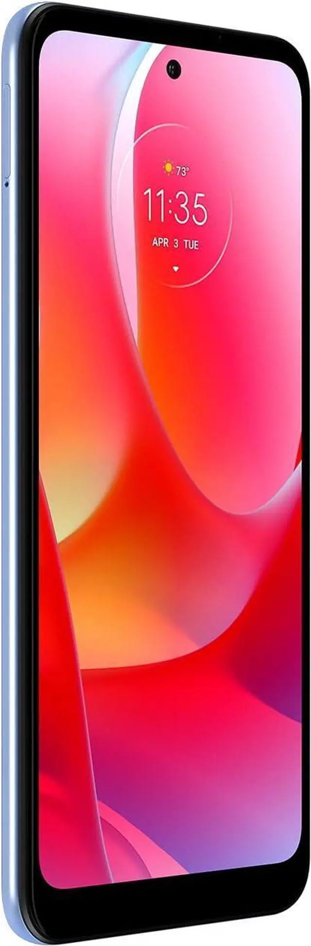 Alt view image 3 of 3 - Moto G Power | 2022 | 3-Day Battery | Unlocked | Made for US by Motorola | 4/128GB | 50 MP Camera | Ice Blue