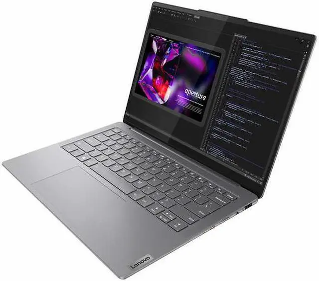 Alt view image 2 of 5 - Lenovo Ideapad Slim 7i 14" Touchscreen Intel Evo Platform Laptop - Intel Core Ultra 7 Processor 155H - OLED WUXGA (1920 x 1200) - Windows 11 Notebook 32GB RAM 1TB SSD