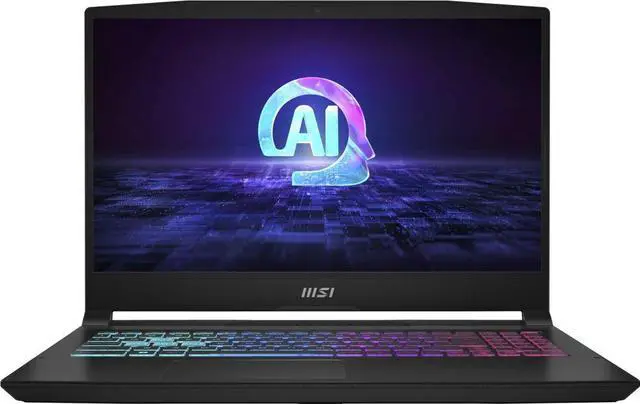 Alt view image 2 of 6 - MSI - Katana 15 15.6" 144Hz FHD Gaming Laptop-Ryzen 9-8940H with 16GB Memory-RTX 4070-1TB SSD - Black KATANAA15B8423 Notebook