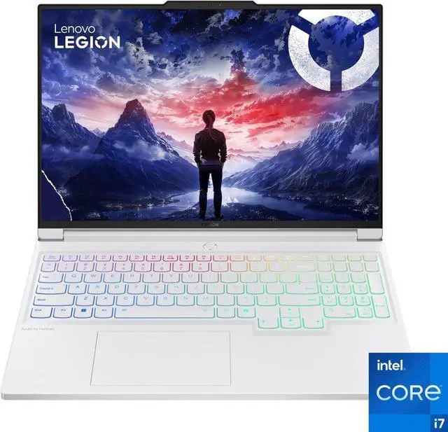 Alt view image 2 of 5 - Lenovo - Legion 7i 16" Gaming Laptop WQXGA - Intel 14th Gen Core i7 with 16GB Memory - NVIDIA GeForce RTX 4060 8GB - 1TB SSD - Glacier White