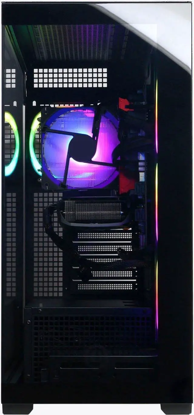 Alt view image 2 of 6 - CyberPowerPC - Gamer Xtreme Gaming Desktop - Intel Core i7-14700F - 16GB Memory - NVIDIA GeForce RTX 4060 Ti 8GB - 2TB SSD - Black PC Computer