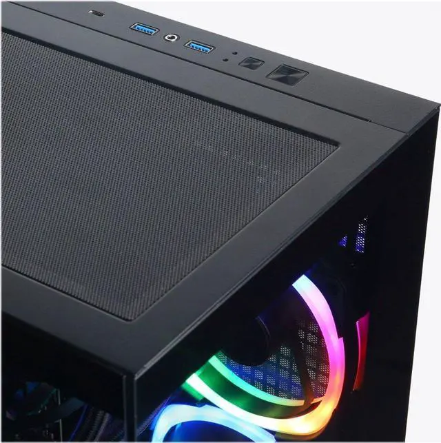 Alt view image 4 of 6 - CyberPowerPC - Gamer Xtreme Gaming Desktop - Intel Core i7-14700F - 16GB Memory - NVIDIA GeForce RTX 4060 Ti 8GB - 2TB SSD - Black PC Computer