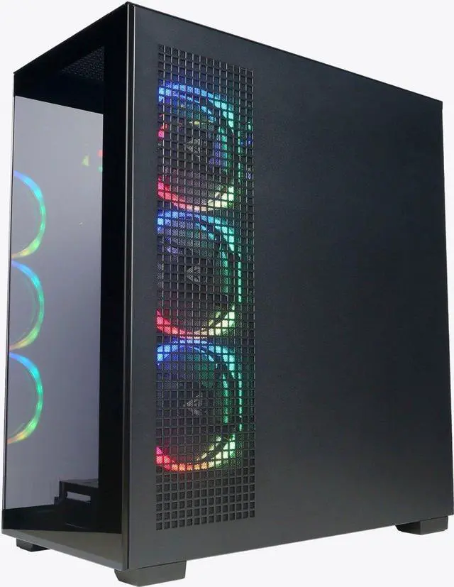 Alt view image 5 of 6 - CyberPowerPC - Gamer Xtreme Gaming Desktop - Intel Core i7-14700F - 16GB Memory - NVIDIA GeForce RTX 4060 Ti 8GB - 2TB SSD - Black PC Computer