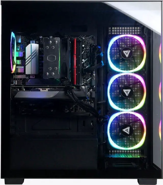Alt view image 6 of 6 - CyberPowerPC - Gamer Xtreme Gaming Desktop - Intel Core i7-14700F - 16GB Memory - NVIDIA GeForce RTX 4060 Ti 8GB - 2TB SSD - Black PC Computer