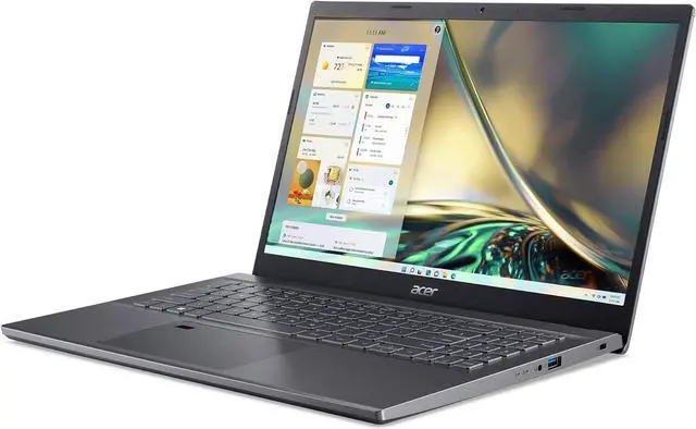 Alt view image 2 of 5 - Acer Aspire 5 A515-57-55BX Slim Laptop | 15.6" Full HD IPS Display | Intel Core i5-12450H | 8GB DDR4 | 512GB PCIe Gen4 SSD | 802.11ax Wi-Fi 6 | Thunderbolt 4 | Fingerprint Reader | Windows 11 Home