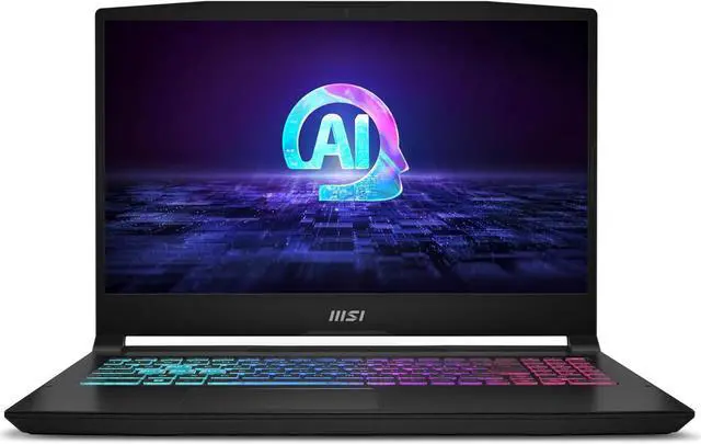 Main image of MSI Katana A15 AI 15.6 144Hz FHD Gaming Laptop: Ryzen 7-8845HS, NVIDIA Geforce RTX 4060, 32GB DDR5, 1TB NVMe SSD, Cooler Boost 5, Win 11: Black B8VF-448US