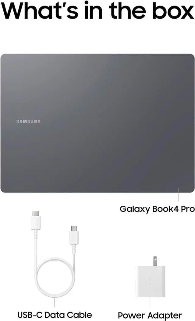 Alt view image 3 of 3 - SAMSUNG 14" Galaxy Book4 Pro Laptop PC Computer, Intel Core 5 Ultra Processor 512GB, 3K AMOLED (2880 x 1800) Touchscreen, Advanced Security, 2024 Model, NP940XGK-KG2US, Moonstone Gray