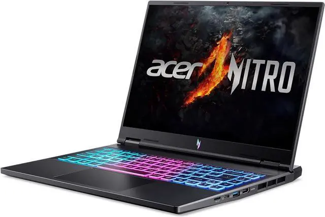 Alt view image 3 of 6 - Acer Nitro 14 Gaming Laptop | AMD Ryzen 7 8845HS Octa-Core AI Capable Processor | NVIDIA GeForce RTX 4060 Laptop GPU | 14.5" WUXGA IPS 120Hz Display | 16GB LPDDR5X | 512GB SSD | WiFi 6E | AN14-41-R74Z