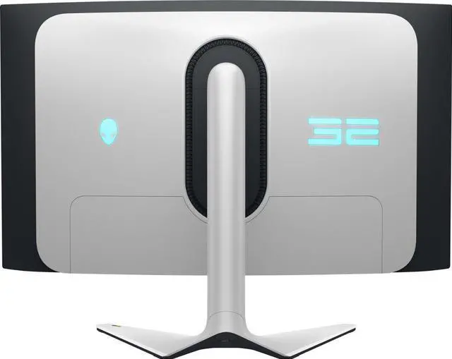 Alt view image 4 of 5 - Dell Alienware - AW3225QF 31.6" Quantum Dot OLED Curved Gaming Monitor - 240Hz - NVIDIA G-Sync - VESA - HDMI, USB-C - Lunar Light