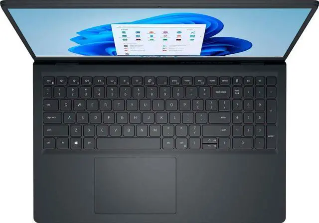 Alt view image 4 of 5 - Dell Inspiron 15 (3520) Touch Laptop - Intel Core i7 processor - 16GB - 1TB SSD - Carbon Black