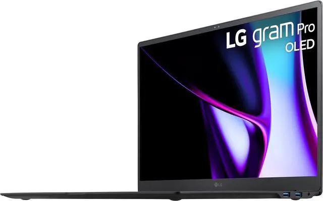 Alt view image 3 of 3 - LG gram Pro 16-inch Thin and Lightweight Laptop, Intel Evo Edition - Intel Core Ultra 7 Processor, Windows 11 Home, 16GB RAM, 1TB SSD, Black
