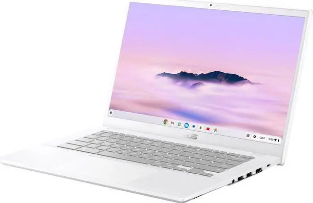 Alt view image 2 of 5 - ASUS Chromebook Plus CX3402 14" Laptop with Google AI - Intel Core i5 1335U - 8GB Memory - 128GB SSD - Pearl White