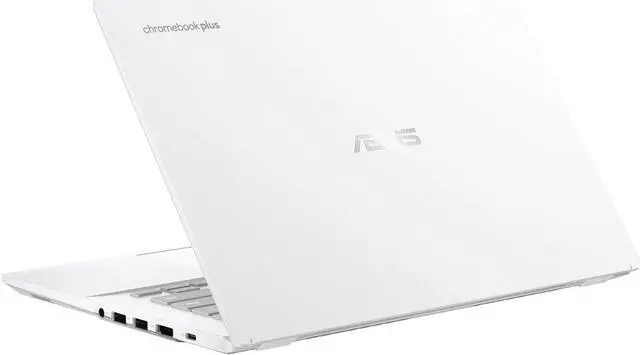 Alt view image 4 of 5 - ASUS Chromebook Plus CX3402 14" Laptop with Google AI - Intel Core i5 1335U - 8GB Memory - 128GB SSD - Pearl White