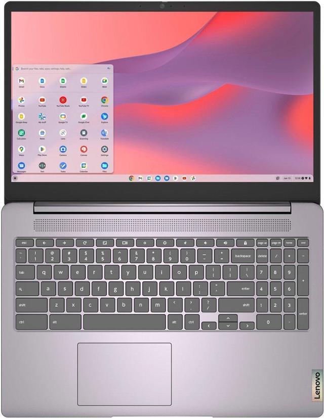 Alt view image 4 of 4 - Lenovo - IdeaPad 3i Chromebook Laptop - 15" FHD Touch Screen - Pentium Silver N6000 - 8GB Memory - 128GB SSD - Arctic Grey