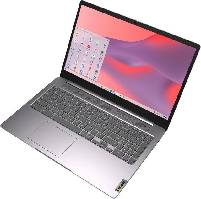 Alt view image 2 of 4 - Lenovo - IdeaPad 3i Chromebook Laptop - 15" FHD Touch Screen - Pentium Silver N6000 - 8GB Memory - 128GB SSD - Arctic Grey