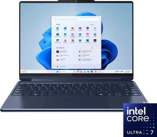 Main image of Lenovo - Yoga 9i 2-in-1 14" 2.8K OLED Touchscreen Laptop with Pen - Intel Core Ultra 7 155H with 16GB Memory - 1TB SSD - Cosmic Blue